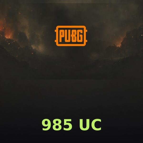 PUBG Mobile 985 UC