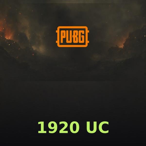 PUBG Mobile 1920 UC