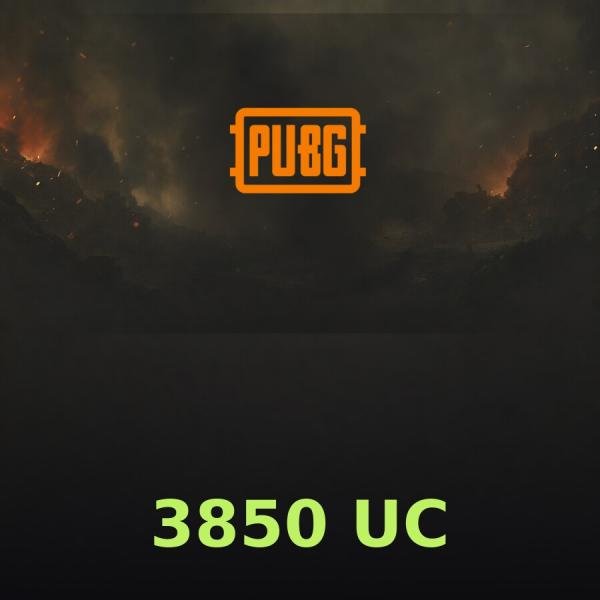 Пополнение PUBG Mobile: 3850 UC по ID