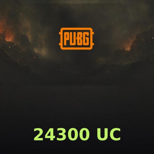 Пополнение PUBG Mobile: 24300 UC по ID