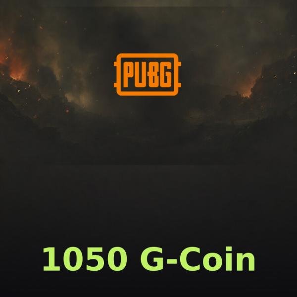 PUBG: Battlegrounds 1050 G-Coin