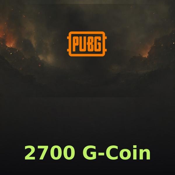 PUBG: Battlegrounds 2700 G-Coin