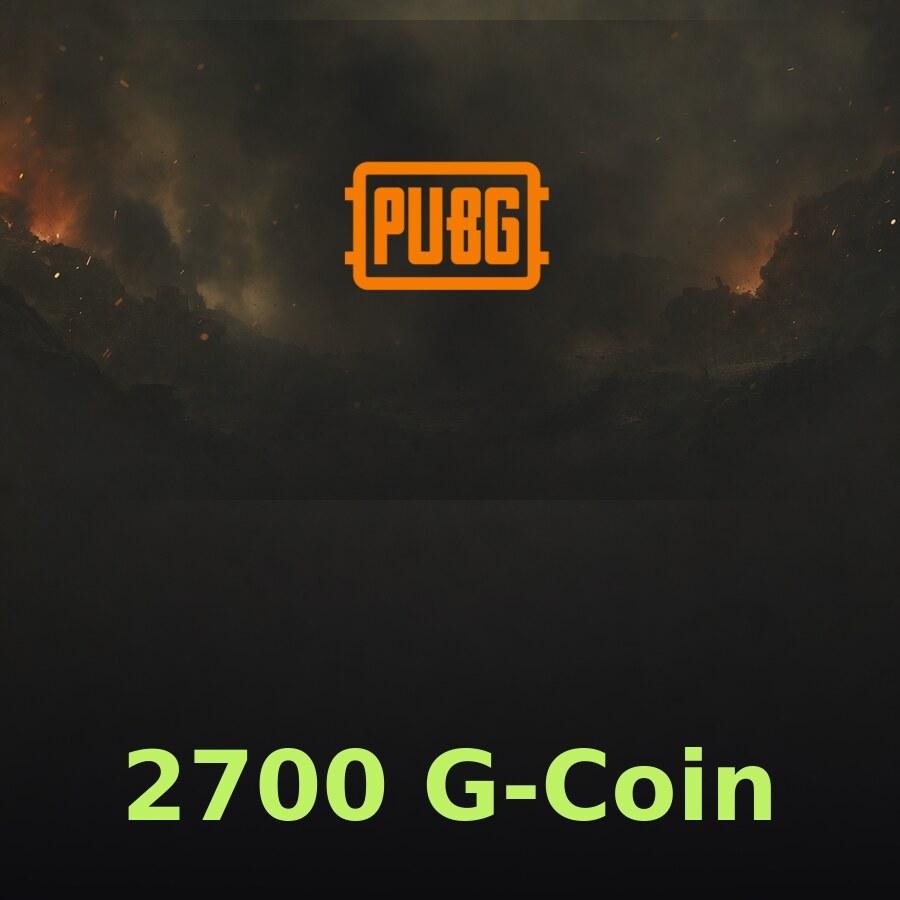 PUBG: Battlegrounds 2700 G-Coin