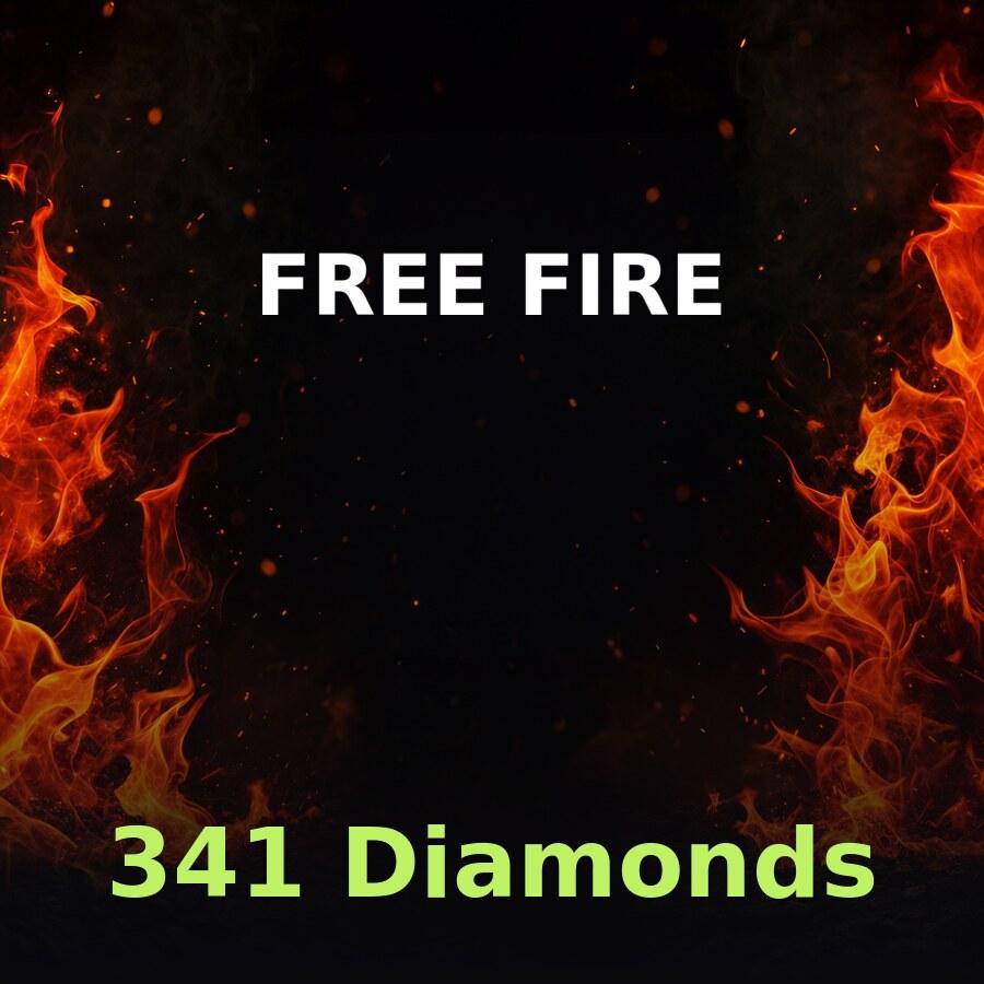 Пополнение Free Fire: 341 алмаз по ID