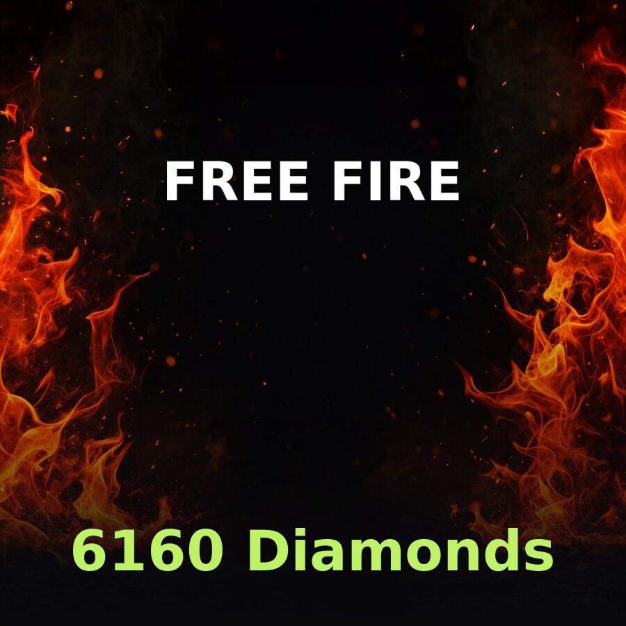 Пополнение Free Fire: 6160 алмазов по ID