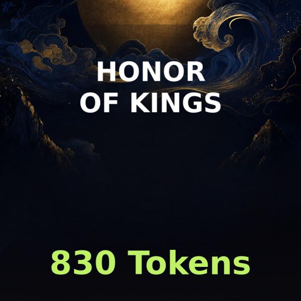 Honor of Kings: 830 жетонов