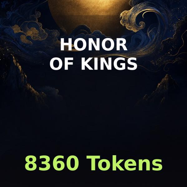Honor of Kings: 8360 жетонов
