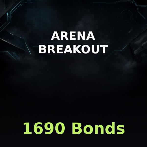 Пополнение Arena Breakout: 1690 бондов по ID