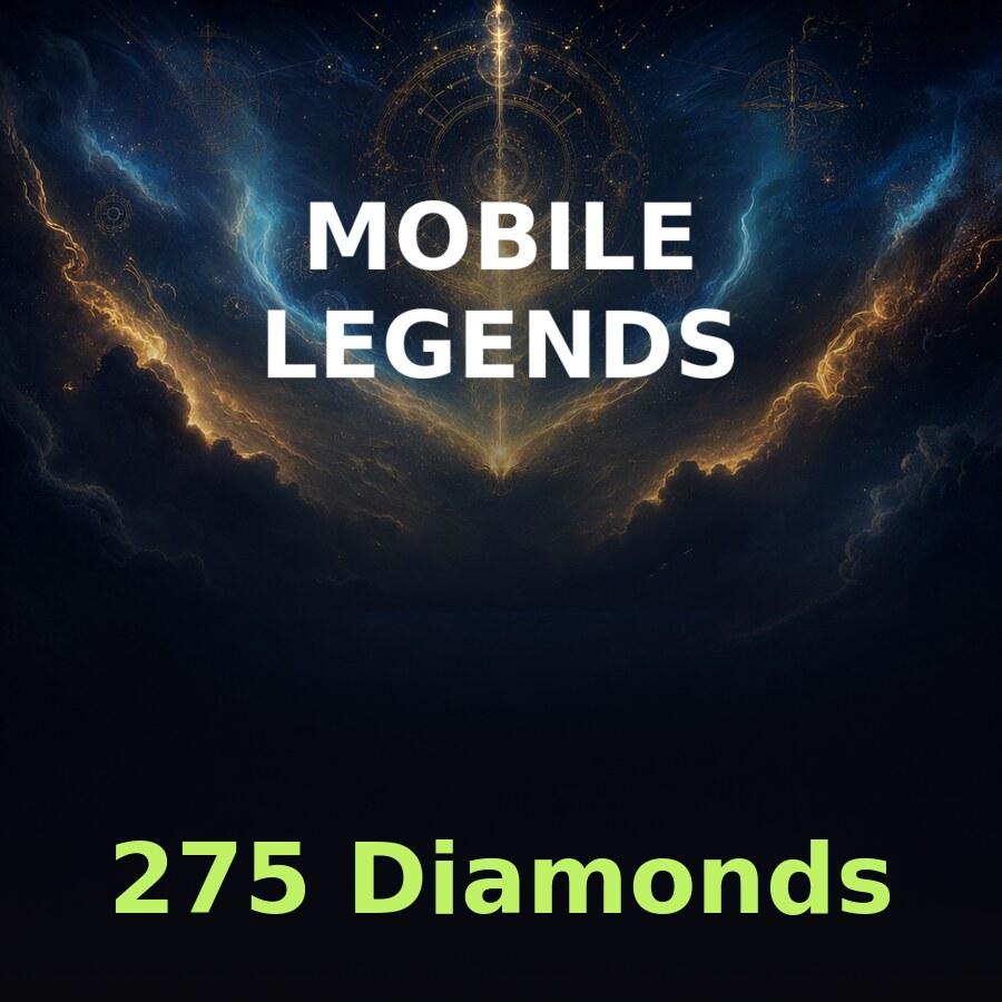 Пополнение Mobile Legends: 275 алмазов по ID