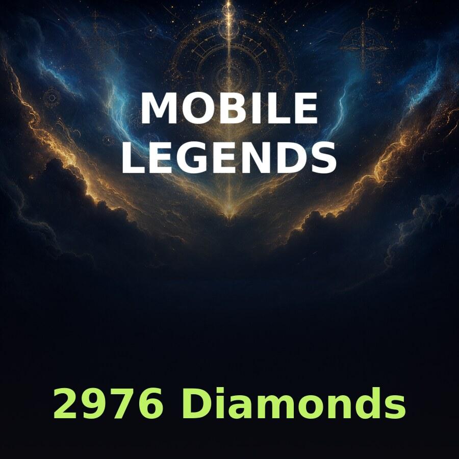 Пополнение Mobile Legends: 2976 алмазов по ID