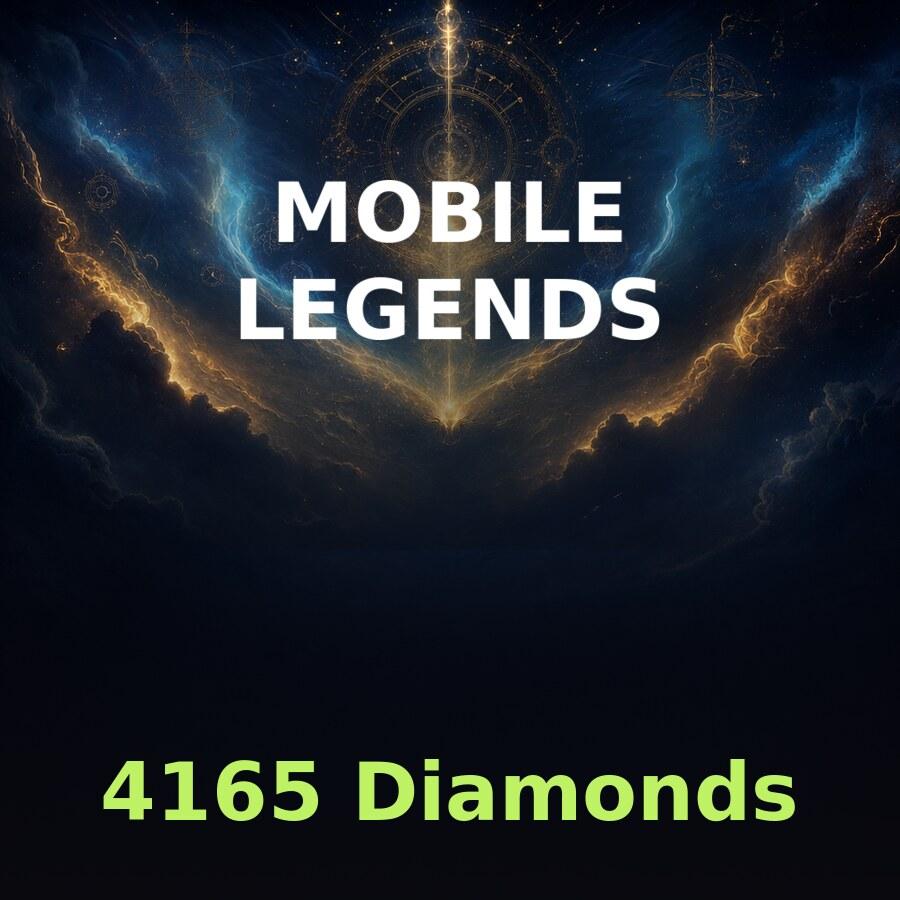 Пополнение Mobile Legends: 4165 алмазов по ID