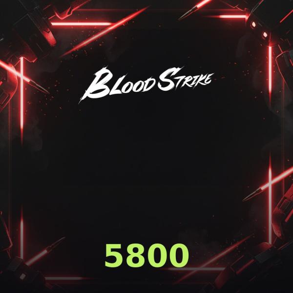 Пополнение Blood Strike: 5000 + 800 Gold по ID