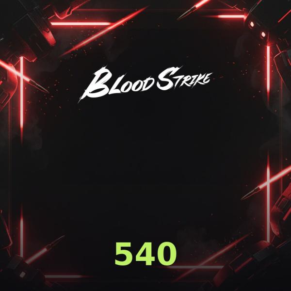 Пополнение Blood Strike: 500 + 40 Gold по ID