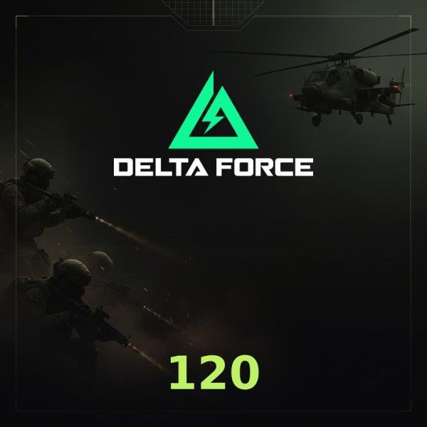 Пополнение Delta Force Mobile: 120 Coins по ID