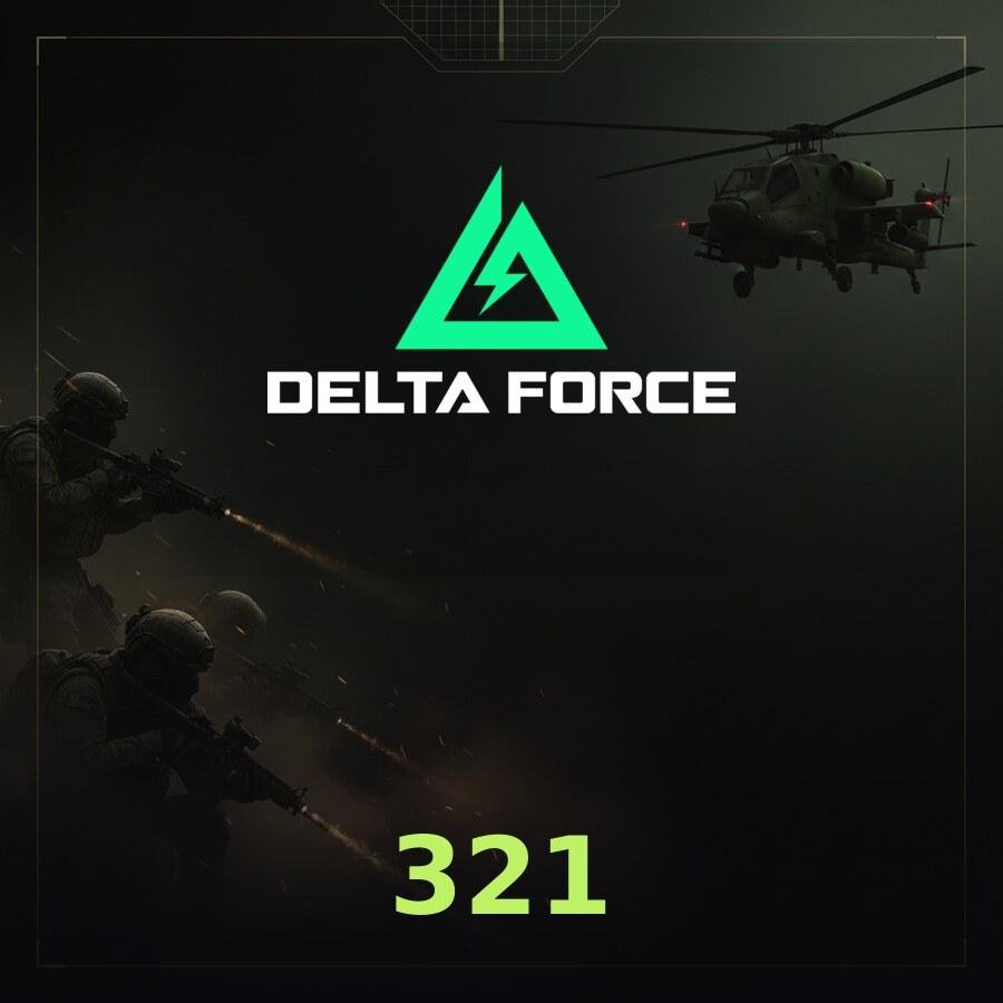 Пополнение Delta Force Mobile: 300 + 21 Coins по ID