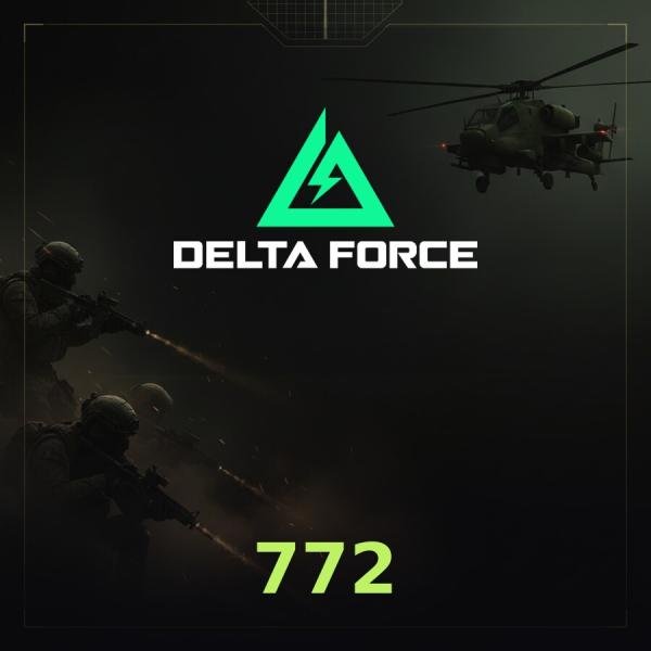Пополнение Delta Force Mobile: 772 Coins по ID