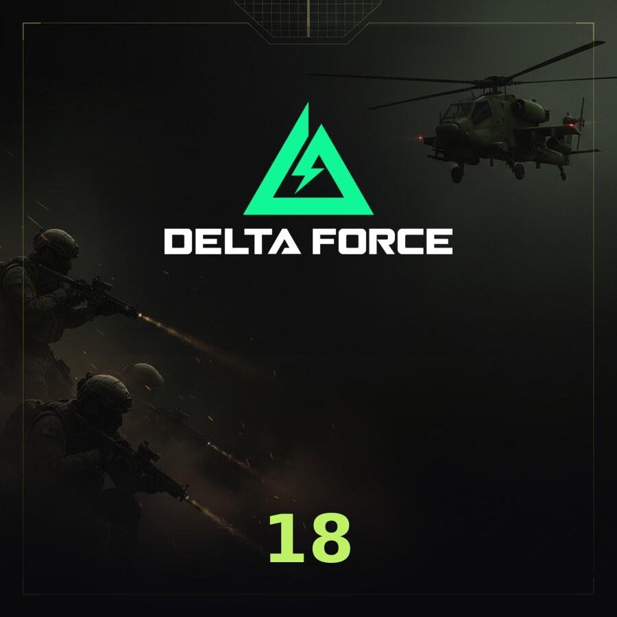 Пополнение Delta Force Mobile: 18 Coins по ID