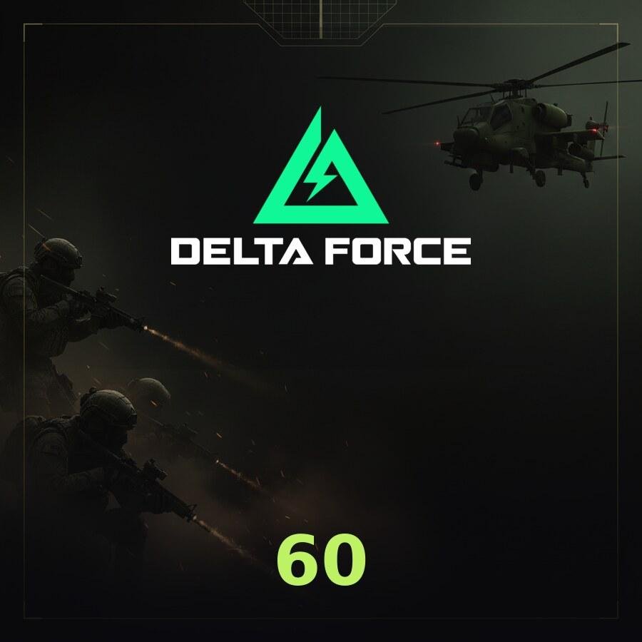 Пополнение Delta Force Mobile: 60 Coins по ID