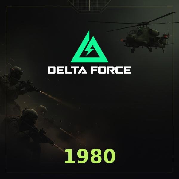 Пополнение Delta Force Mobile: 1680 + 300 Coins по ID