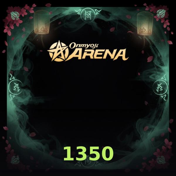 Пополнение Onmyoji Arena: 1280 + 70 Jade по ID