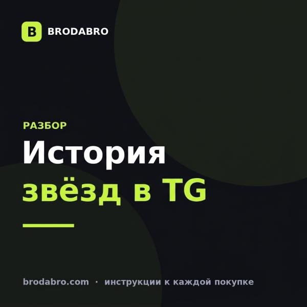 Можно ли удалить историю покупок за звёзды в Telegram