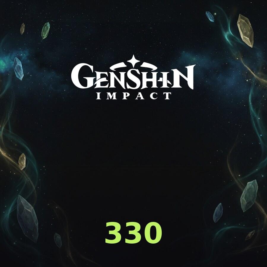 Пополнение Genshin Impact: 300 + 30 кристаллов по UID