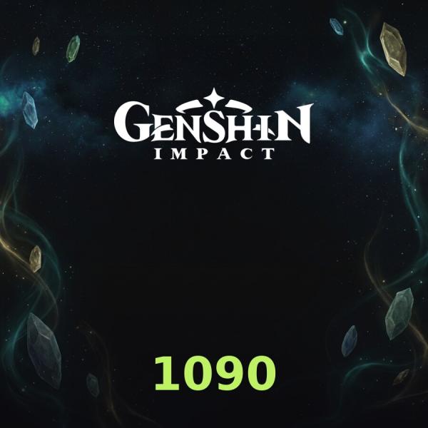 Пополнение Genshin Impact: 980 + 110 кристаллов по UID