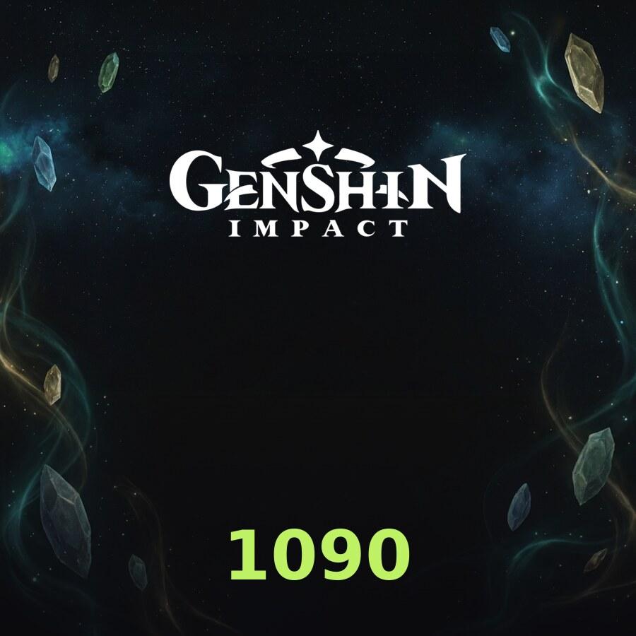 Пополнение Genshin Impact: 980 + 110 кристаллов по UID