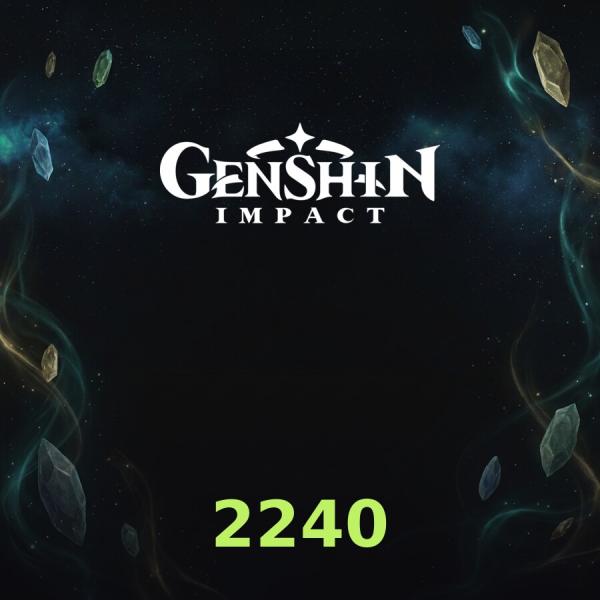 Пополнение Genshin Impact: 1980 + 260 кристаллов по UID