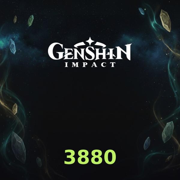 Пополнение Genshin Impact: 3280 + 600 кристаллов по UID