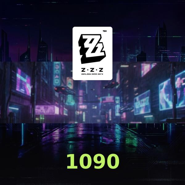 Пополнение Zenless Zone Zero: 980 + 110 Monochromes по UID