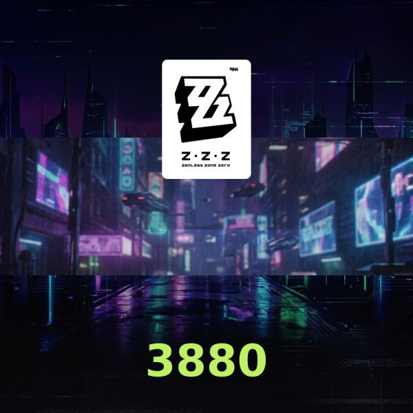 Пополнение Zenless Zone Zero: 3280 + 600 Monochromes по UID