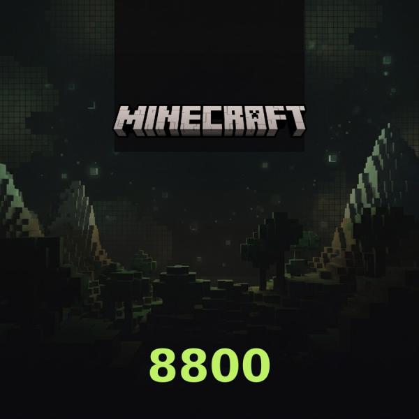 Майнкоины Minecraft: 8800 Minecoins