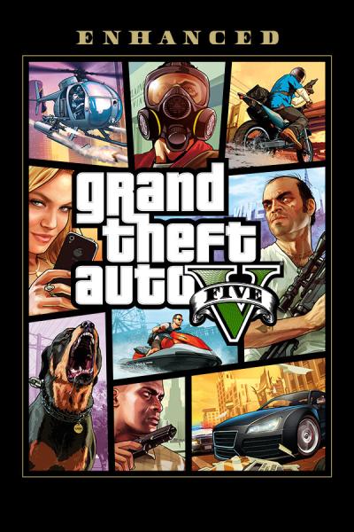 Grand Theft Auto V: ключ Enhanced & Great White Shark Card (Global)
