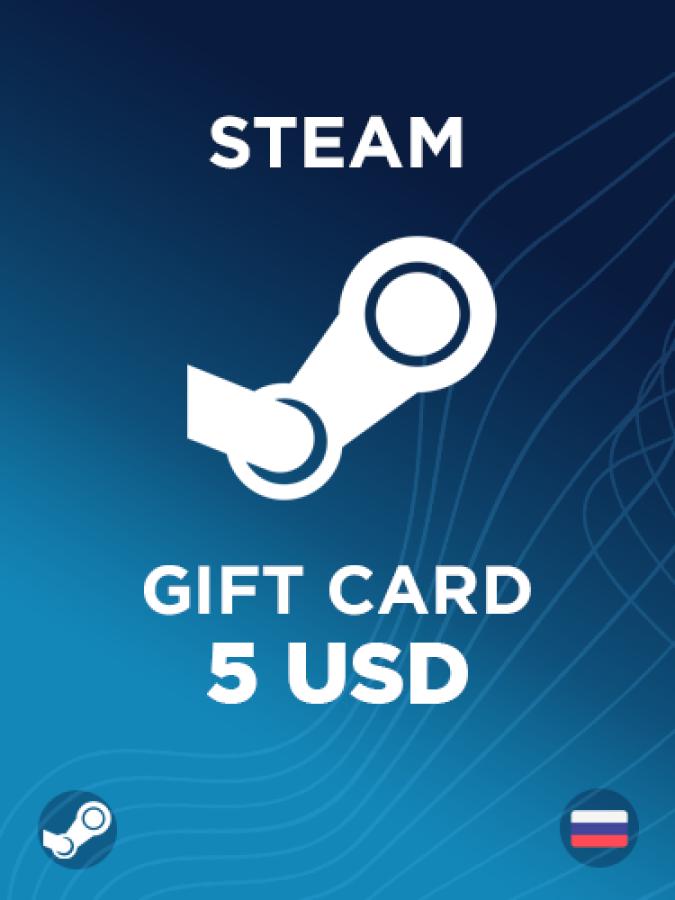 Купить подарочную карту Steam Турция на 5 долларов дешево и моментально
