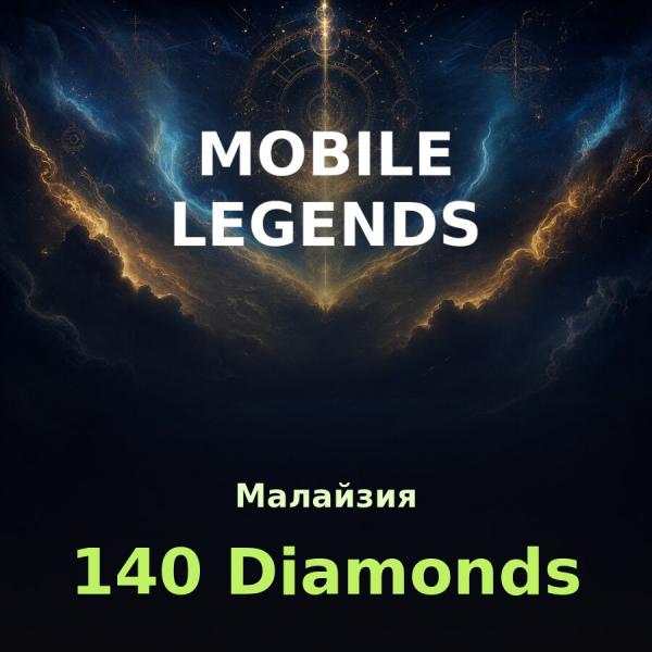 Пополнение Mobile Legends: 127 + 13 алмазов по ID (Малайзия)