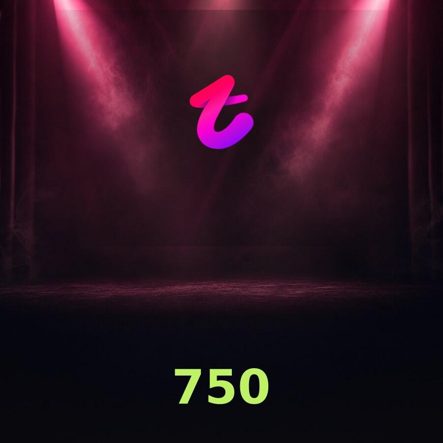 Пополнение Tango Live: 750 монет по ID