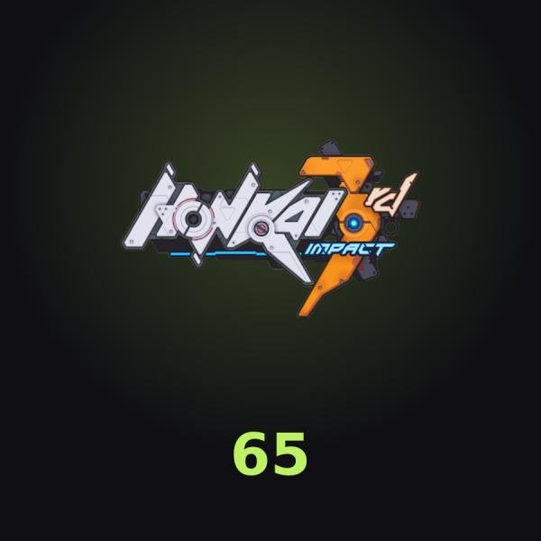 Пополнение Honkai Impact 3rd: 65 Crystals по ID (SEA)