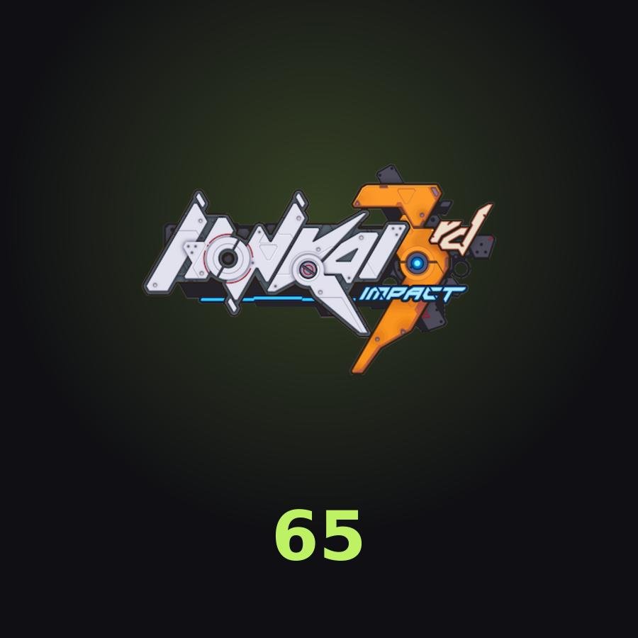 Пополнение Honkai Impact 3rd: 65 Crystals по ID (SEA)