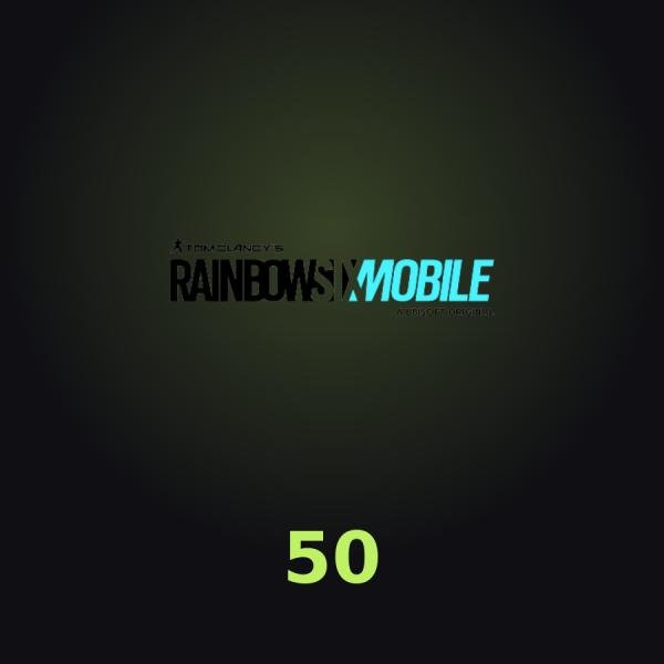 Пополнение Rainbow Six Mobile: 50 Platinum по ID
