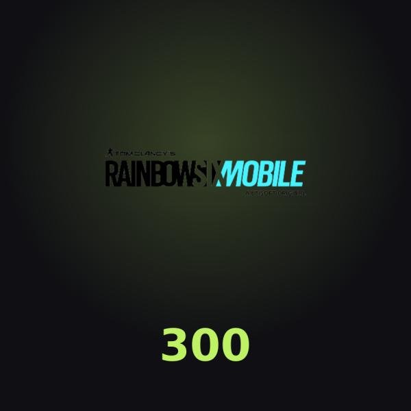 Пополнение Rainbow Six Mobile: 300 Platinum по ID