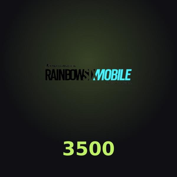 Пополнение Rainbow Six Mobile: 3500 Platinum по ID