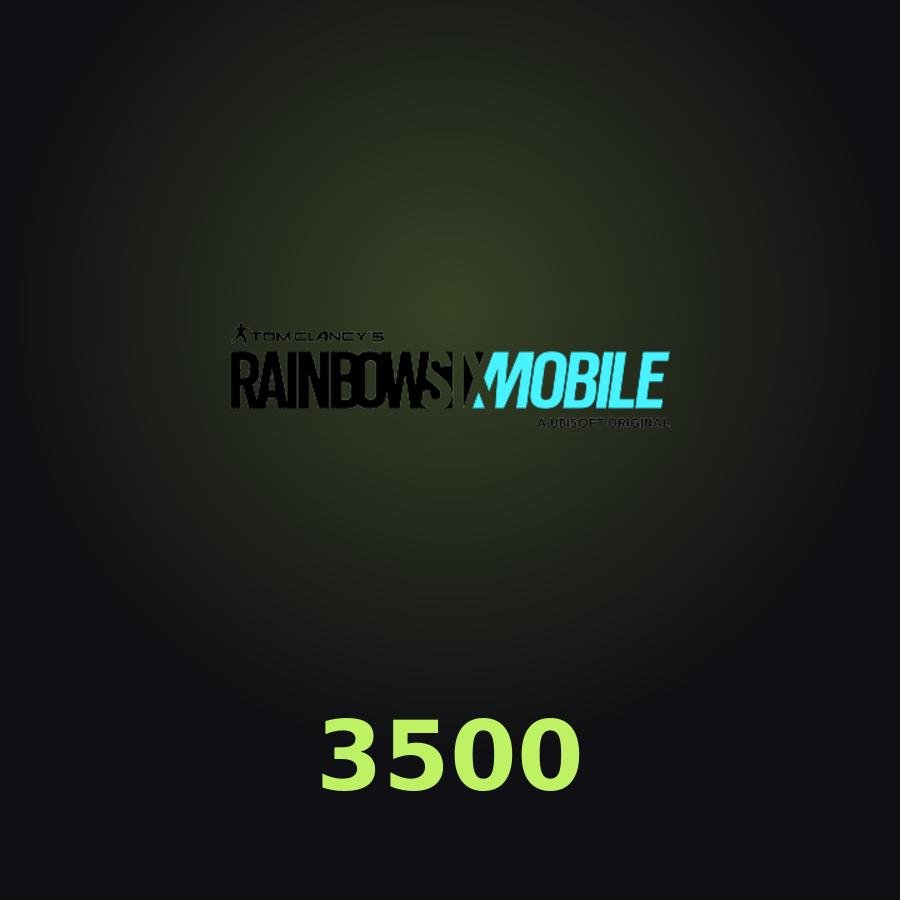 Пополнение Rainbow Six Mobile: 3500 Platinum по ID
