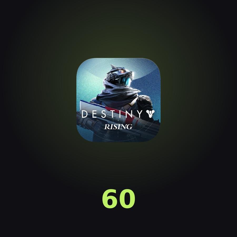 Пополнение Destiny: Rising: 60 Silver по ID