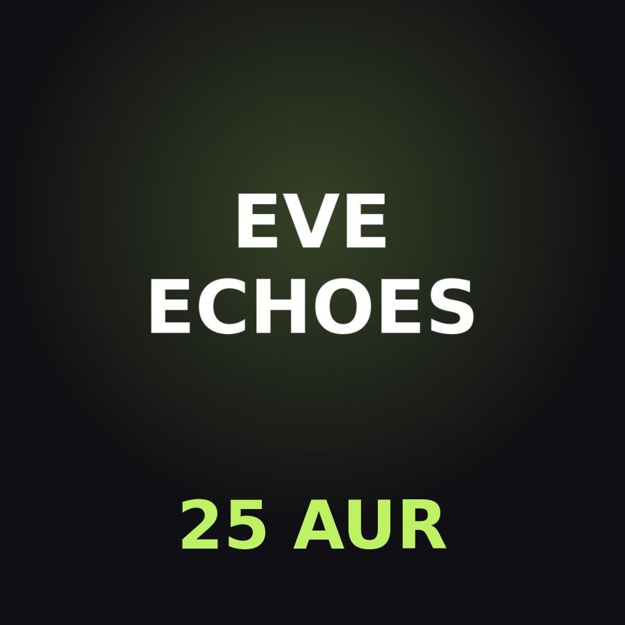 Пополнение EVE Echoes: 25 AUR по ID
