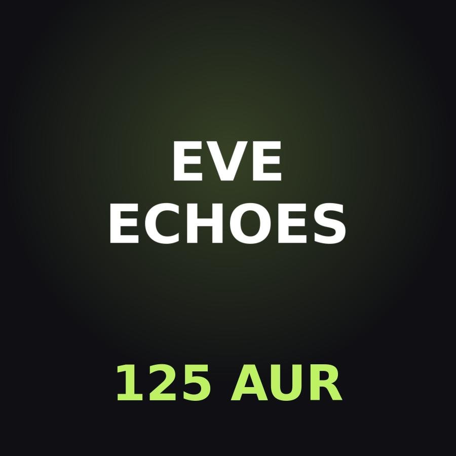 Пополнение EVE Echoes: 125 AUR по ID