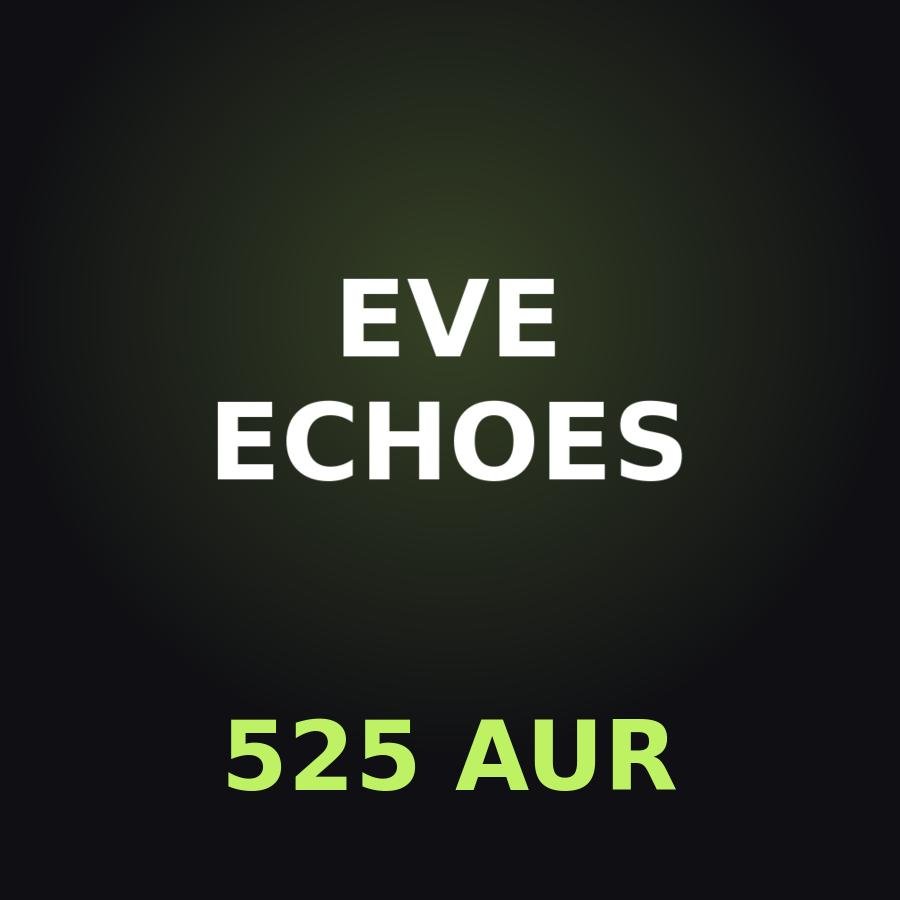 Пополнение EVE Echoes: 525 AUR по ID
