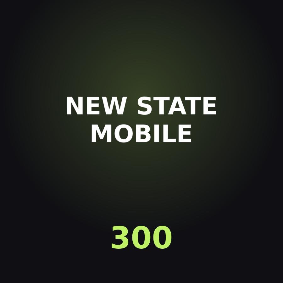 Пополнение New State Mobile: 300 NC по ID
