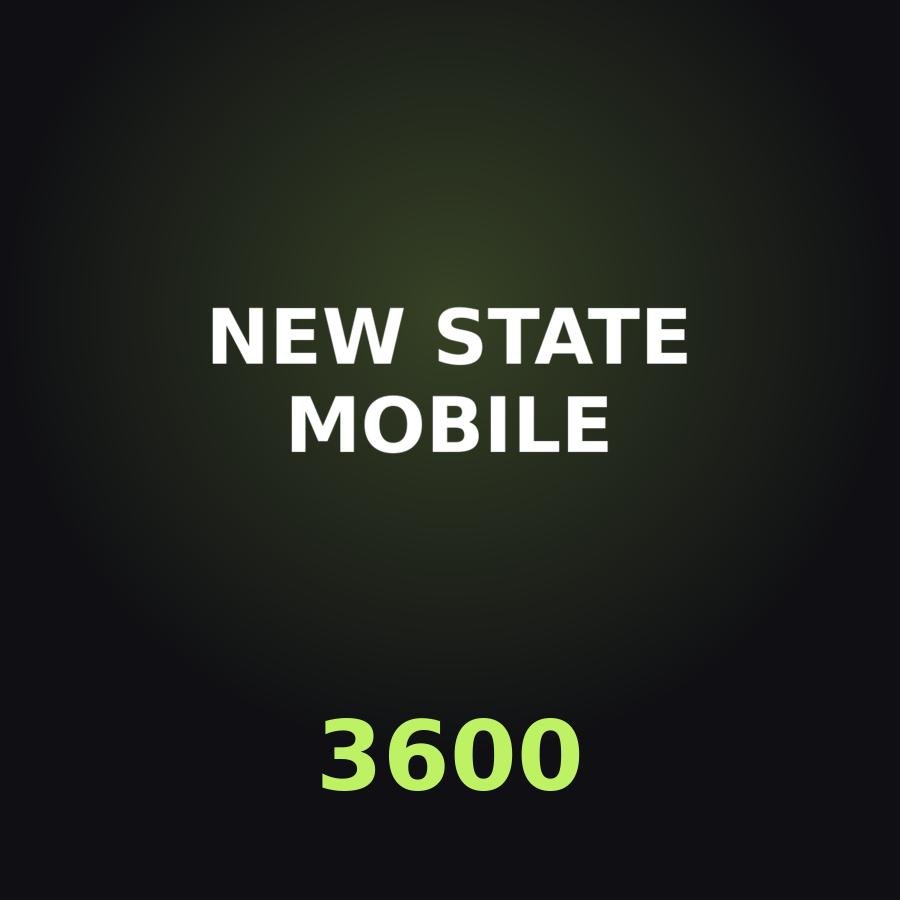 Пополнение New State Mobile: 3600 NC по ID
