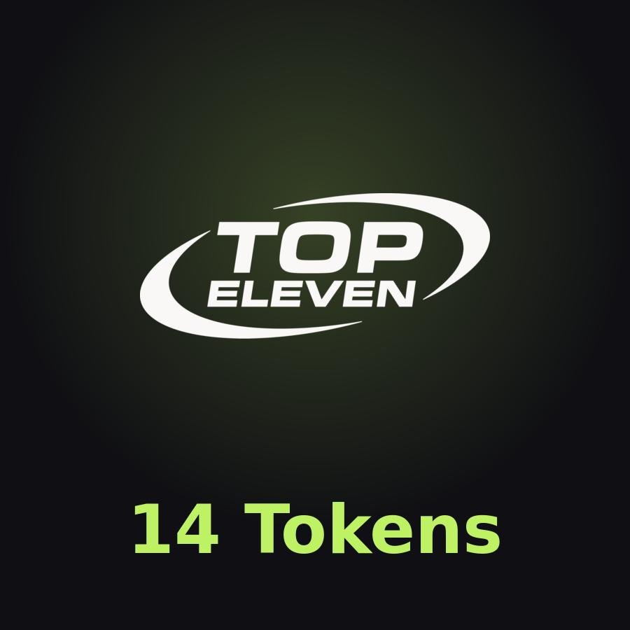 Пополнение Top Eleven: 14 Tokens по ID